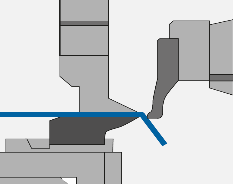 Наклон вниз